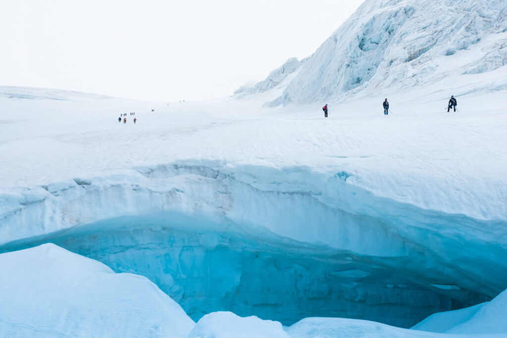 glacier travel