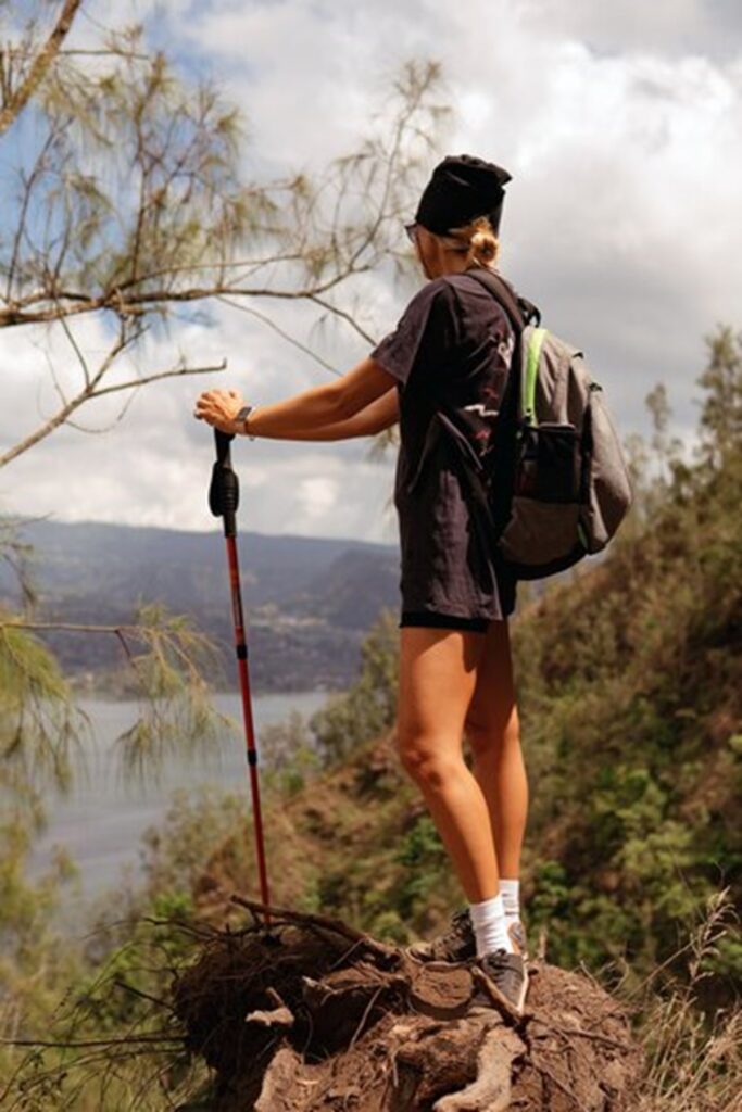 woman goes trekking bali 72229 1527
