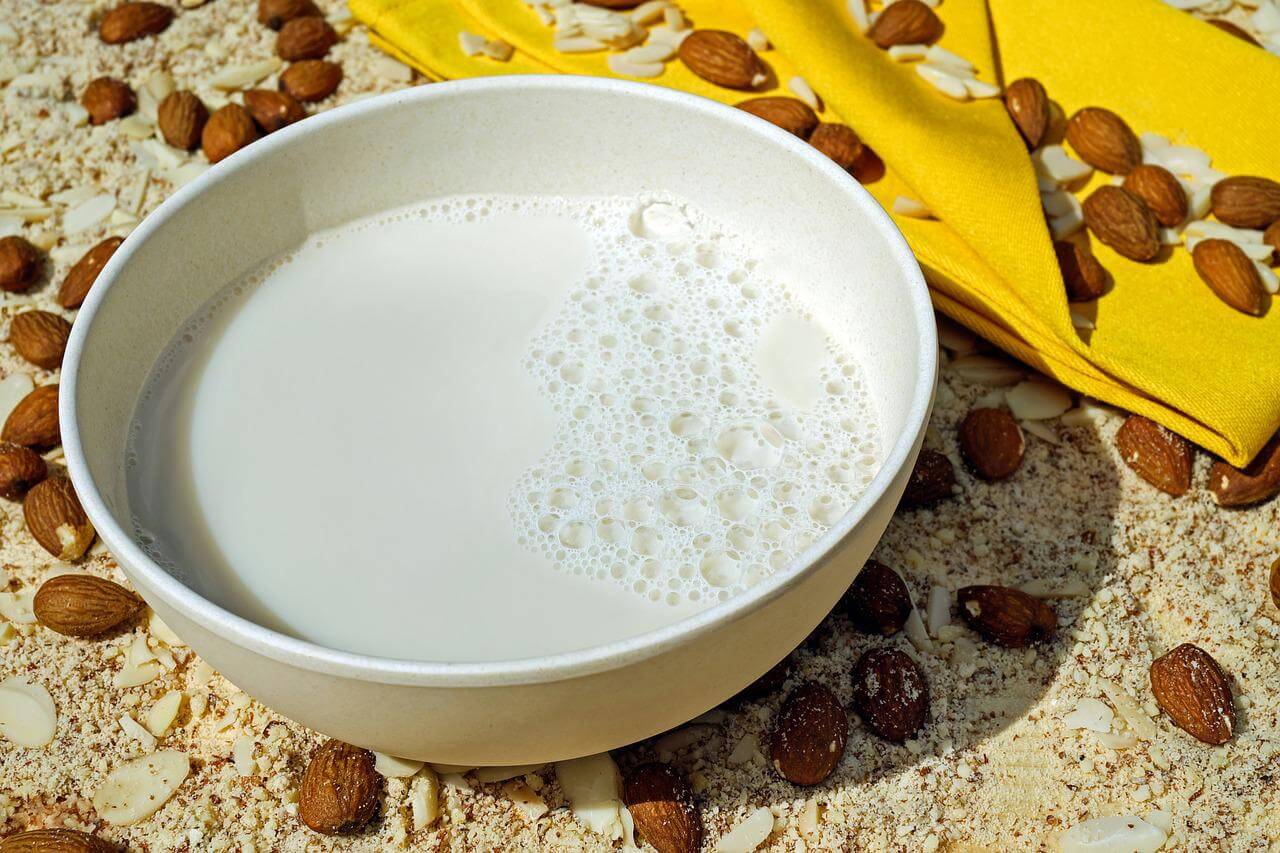 Mongolian milk tea, served in every home