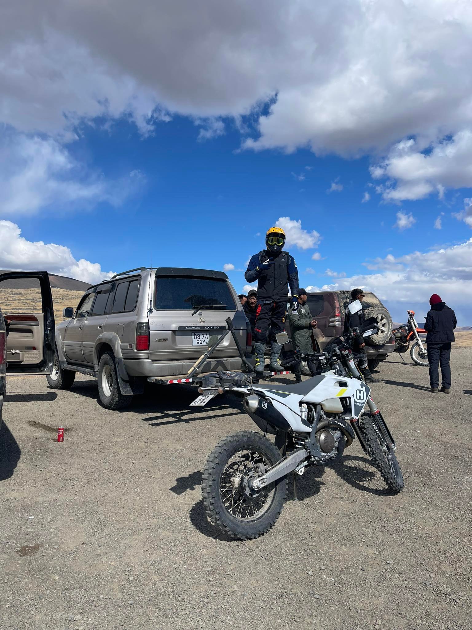 Motorcycling tour in Altai