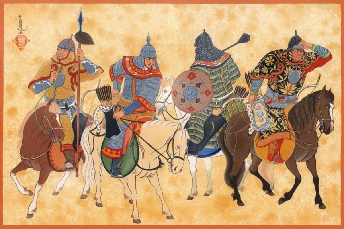 horses in mongolian military