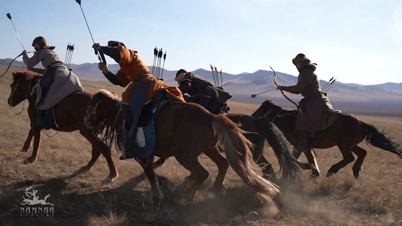 traditional mongolian cavalry pe