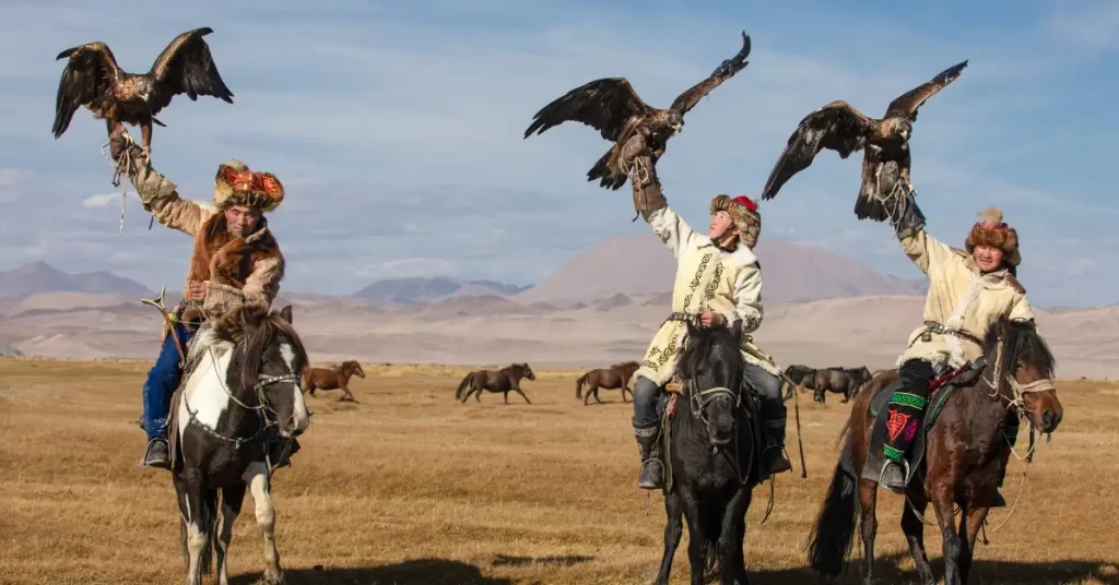 Eagle Hunters of the Altai Mountains