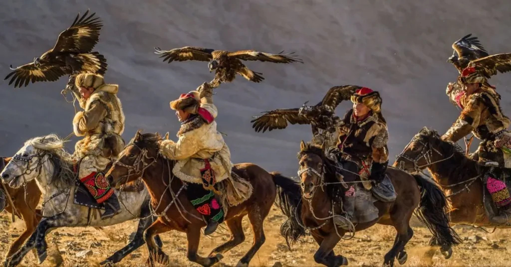 Eagles_ The Sky Hunters of the Altai eagle hunters Golden eagle festival Kazakh eagle festival