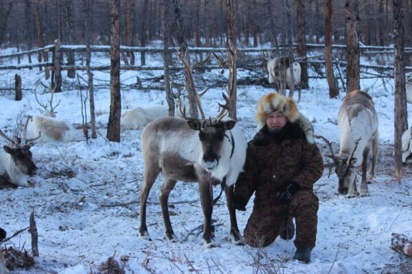 travellers in Mongolia